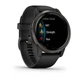 Смарт-часы Garmin Venu 2 Plus Slate/Black with Black Band (010-02496-01); 1.3" (416x416) AMOLED / Bluetooth / Wi-Fi, GPS, GLONASS, Galileo, NFC / до 10 дней / 5 ATM / 43.6 х 43.6 х 12.6 мм, 51 г / черный - изображение 5