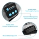 Маска для сна с наушниками bluetooth 3D EnJoy C 100 на липучке, заряд от USB Серая - изображение 7