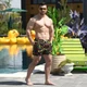 Шорты для плавания Pobedov Pool day Tigr i oko Черный L SOpr683Lba - изображение 6