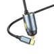 Адаптер автомобильный Hoco Type-C Cable Car charger NZ7 |1USB, 20W/3A, PD/QC| серый - изображение 5