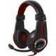 Игровая гарнитура Defender 64106 Warhead G-185 110дБ 2х3.5mm jack 2м красно-черная - изображение 2