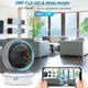 Высококачественная поворотная HD 1920x1080 видеоняня / радионяня Wi-Fi IP-камера с двухсторонней связью датчиком движенияи и ночным видением Yikoo YF5 - изображение 7