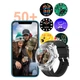 Смарт-часы Hoco Y13 Smart watch | Track, HeartRate, IP68| Black - изображение 7
