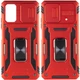 Ударостійкий чохол Camshield Army Ring для Xiaomi Poco X5 Pro 5G / Note 12 Pro 5G Червоний / Red - изображение 1