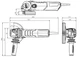 Угловая шлифмашина Metabo WEA 17-150 Quick, 1700 Вт, болгарка с системой гашения вибраций и стабилизацией оборотов 600535000 (5589) - изображение 2