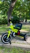 Велосипед 3-х колесный музыкальный колеса светятся Turbo Trike М 3650-5 салатовый - изображение 2
