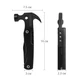 Мультифункциональный инструмент Multitool Claw Hammer 21в1 – многофункциональный мультитул с молотком и гвоздодером (чёрный) - изображение 7