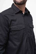 Сорочка Brandit Flanellshirt Black (M) - зображення 5