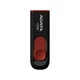 USB флеш-накопитель флешка Flash A-DATA USB 2.0 C008 8Gb Black/Red - изображение 3