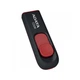 USB флеш-накопитель флешка Flash A-DATA USB 2.0 C008 8Gb Black/Red - изображение 2
