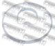 Шайба эксцентриковая Febest (2130-001) - изображение 1