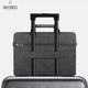 Сумка для ноутбука Wiwu - City commuter Bag 13.3'' (для макбука, органайзер) - Чорний - зображення 4