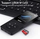 MP3 плеер Ruizu X02 Hi-Fi 4Gb Original чёрный Type C - изображение 5