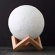 Сенсорний нічник місяць RGB Magic 3D Moon Light - зображення 6