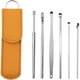 Набор для чистки ушей 6 шт, в чехле, TOOL SET - изображение 3