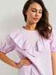 Платье короткое женское H&M 0913717 48 Сиреневое (SZ2000215060408) - изображение 4