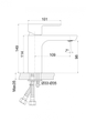 Набор смесителей PERLA ELIS (PSH505+PSH503+PSF1005+PSF2002+PSS1850) 105051-C - изображение 5