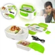 Ланч-бокс the electric lunch box с подогревом 220В Зеленый - изображение 4
