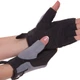 Перчатки для фитнеса перчатки спортивные Zelart Fitness 161732 размер XS Black-Grey - изображение 3