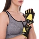 Рукавички для фітнесу спортивні рукавички Zelart Fitness 161728 розмір XS Black-Yellow - зображення 7
