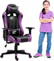 Кресло для геймеров GT RACER X-5934-B Kids Black/Violet - изображение 2