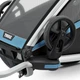 Коляска дитяча Thule Chariot Sport 1 Blue-Black TH 10201013 - зображення 12