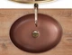 Умывальник накладной REA VILLA COPPER 515x395x135мм овальный бронза REA-U9668 - изображение 5