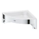 Полка настенная GROHE QuickFix Start Cube 160мм угловая прямоугольная металлическая хром 41106000 - изображение 3
