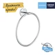 Держатель-кольцо для полотенец GROHE QuickFix Start Cosmopolitan 41167000 200мм округлый металлический хром CV031780 - изображение 3