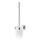 Йоржик для унітазу настінний GROHE QuickFix Start Cube 40977000 прямокутний скляний хром CV033416 - зображення 3