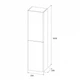 Пенал DEVIT Fly 35x160x30см монтаж подвесной белый 0031120W - изображение 2