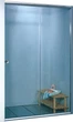 Стеклянная дверь в душевую KO&PO 7053 F (150) 180х150 см раздвижная перегородка для душа стекло матовое сатин (C10665) - изображение 3