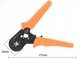 Кримпер-кліщі HSC8 6-4 для обтиску кабельних наконечників 0,25-10мм² (AWG23-7) + набір наконечників (клемм) - 600 шт - зображення 2