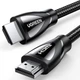 Кабель Ugreen HD140 HDMI to HDMI, 1.5 m, v2.1 UltraHD 8K-3D Braided Nylon Black 80402 (90403194) - изображение 2