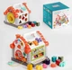 Развивающий Домик 16180 (18) WToys, украинская озвучка, подсветка, звуки, 8 песен, сортер, счета, в коробке - изображение 1