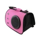Сумка переноска для кошек и собак с иллюминатором CosmoPet CP-31 Pink - изображение 9