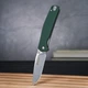Складной нож Ganzo G6804 зеленый - изображение 9