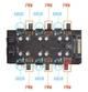 Фан хаб кулеров с подсветкой 6 x ARGB 5V/3 pin + 6 x Fan 4 pin PWM HUB SATA питание (801910387) Черный - изображение 2