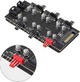 Фан хаб кулеров с подсветкой 6 x ARGB 5V/3 pin + 6 x Fan 4 pin PWM HUB SATA питание (801910387) Черный - изображение 3
