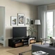 Тумба під телевізор з ящиками та дверцятами IKEA BESTA 180x42x39 см (194.358.99) - зображення 2
