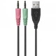 Наушники с микрофоном Defender X-Skull USB + 2x3.5mm jack черно-серые - изображение 5