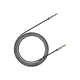 Кабель мультимедийный 3.5mm M/M 0.5m Yiven M30 black-silver Baseus (CAM30-AS1) - изображение 2