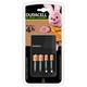 Зарядний пристрій для акумуляторів Duracell CEF14 + 2 rechar AA1300mAh + 2 rechar AAA750mAh (5007497 / 5004990) - зображення 2