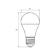 Лампочка Eurolamp LED A60 7W E27 4000K 220V акция 1+1 (MLP-LED-A60-07274(E)) - зображення 4