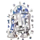 Фігурний дерев'яний пазл R2D2 XXL - зображення 3