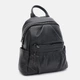 Шкіряний жіночий рюкзак Ricco Grande K18166bl-black - зображення 2