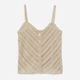 Топ женский H&M 0832479 XS Бежевый (SZ2000215058856) - изображение 5