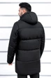 Чоловічий Пуховик Sun`s House розмір: 3XL Чорний (арт. M-136) - изображение 4