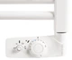 Сушарка для рушників-радіатор електричний ATLANTIC 2012 Narrow White 500 W з терморегулятором (850308) - зображення 4