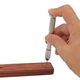 Ручная мини дрель + 10шт сверл комплект для деликатного сверления KRN 2 двусторонние цанги - изображение 3